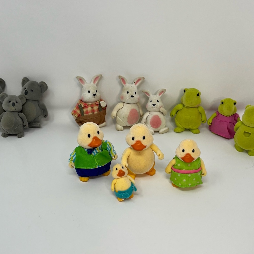Woodzeez Lot Of 14 Figures Critters Variety Older Critters Please Read